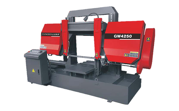 郭河镇GW4250双柱龙门卧式带锯床