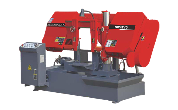 郭河镇GW4240双柱卧式带锯床