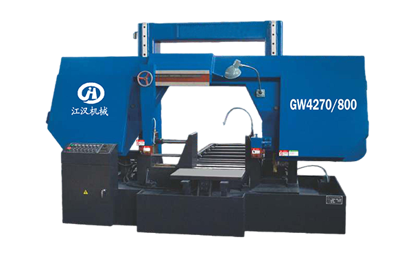 郭河镇GW4270/800双柱龙门卧式带锯床